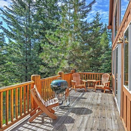 Bright Klamath Falls Cabin With Deck And Mtn Views! Villa Exterior foto